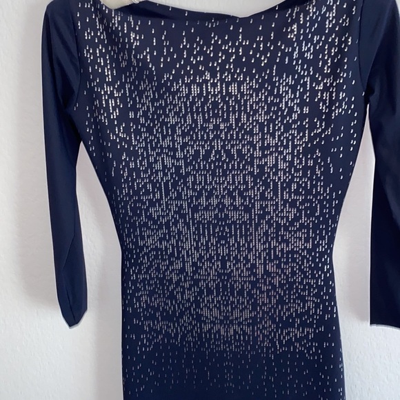 Sz38 La Petite Robe di Chiara Boni Bateau Neckline Knee-Length Dress Sz 2- XS - Picture 13 of 14